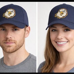 Nike Navy Blue Cap with Eagle Logo
